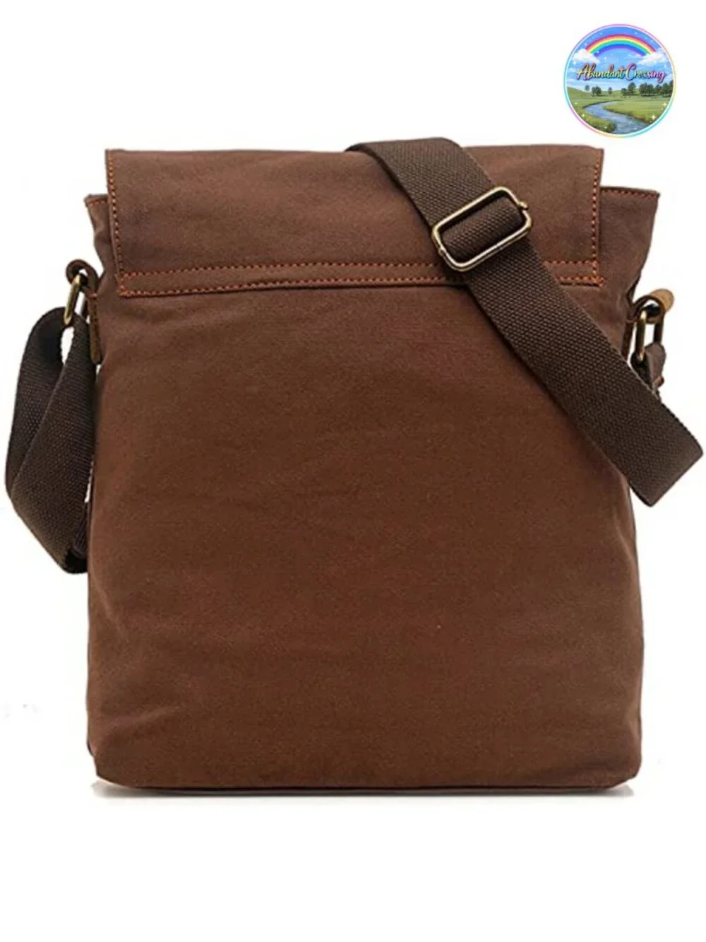 Canvas Messenger Bag Crossbody Shoulder Bag Daypack 6L